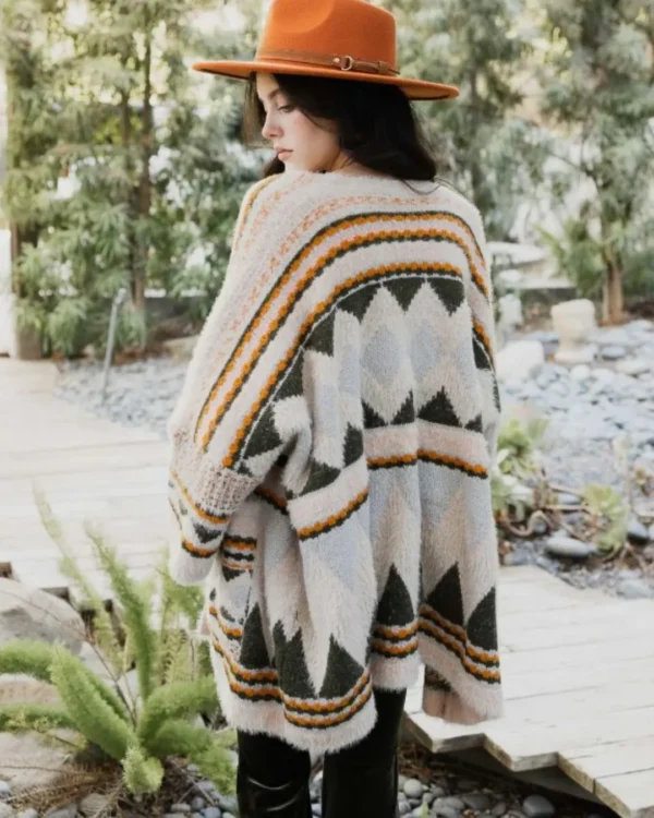 Geometric Boho Cardigan Kimono